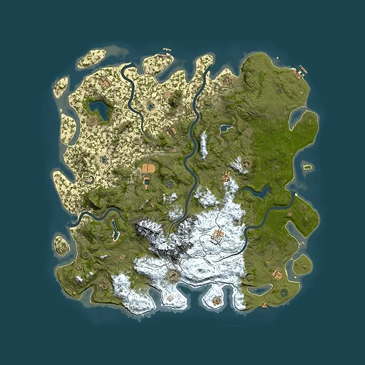 Rust map seed 294213635, 5650x5650m top-down preview