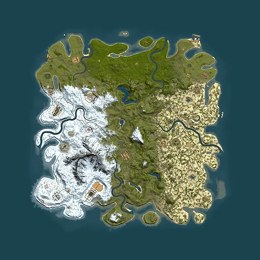 Rust map seed 785456744, 5600x5600m top-down preview