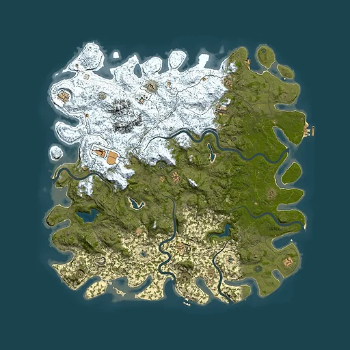 Rust map seed 1477449328, 5900x5900m top-down preview