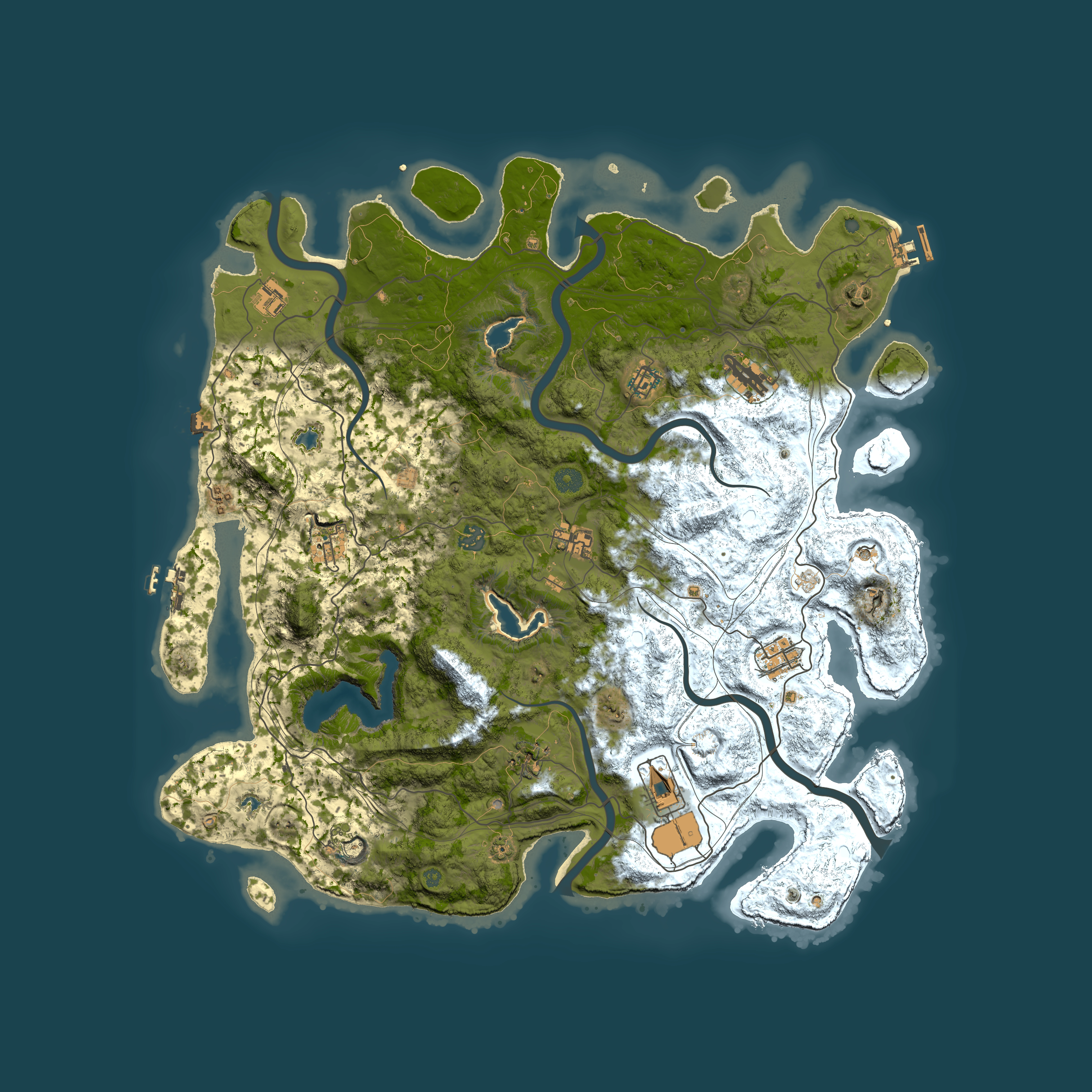 Full top-down render of Rust map seed 450429297, 4700x4700m