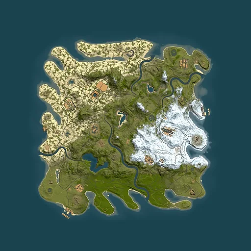 Rust map seed 52822189, 4700x4700m top-down preview