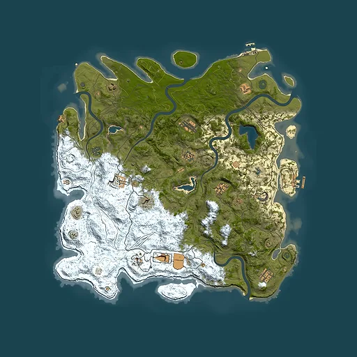 Rust map seed 1162733260, 4800x4800m top-down preview