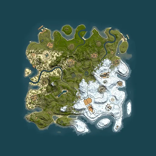 Rust map seed 600853877, 4000x4000m top-down preview