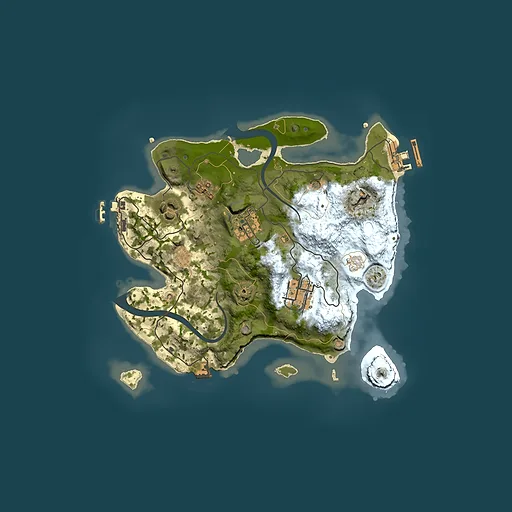 Rust map seed 1706242996, 2650x2650m top-down preview