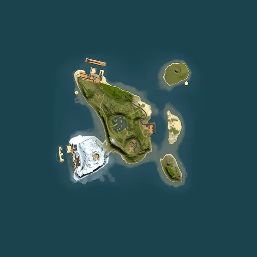 Rust map seed 1843540540, 1650x1650m top-down preview