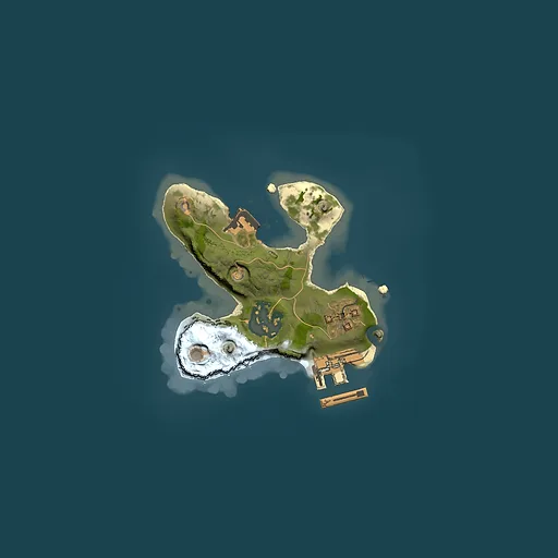 Rust map seed 770875735, 1500x1500m top-down preview