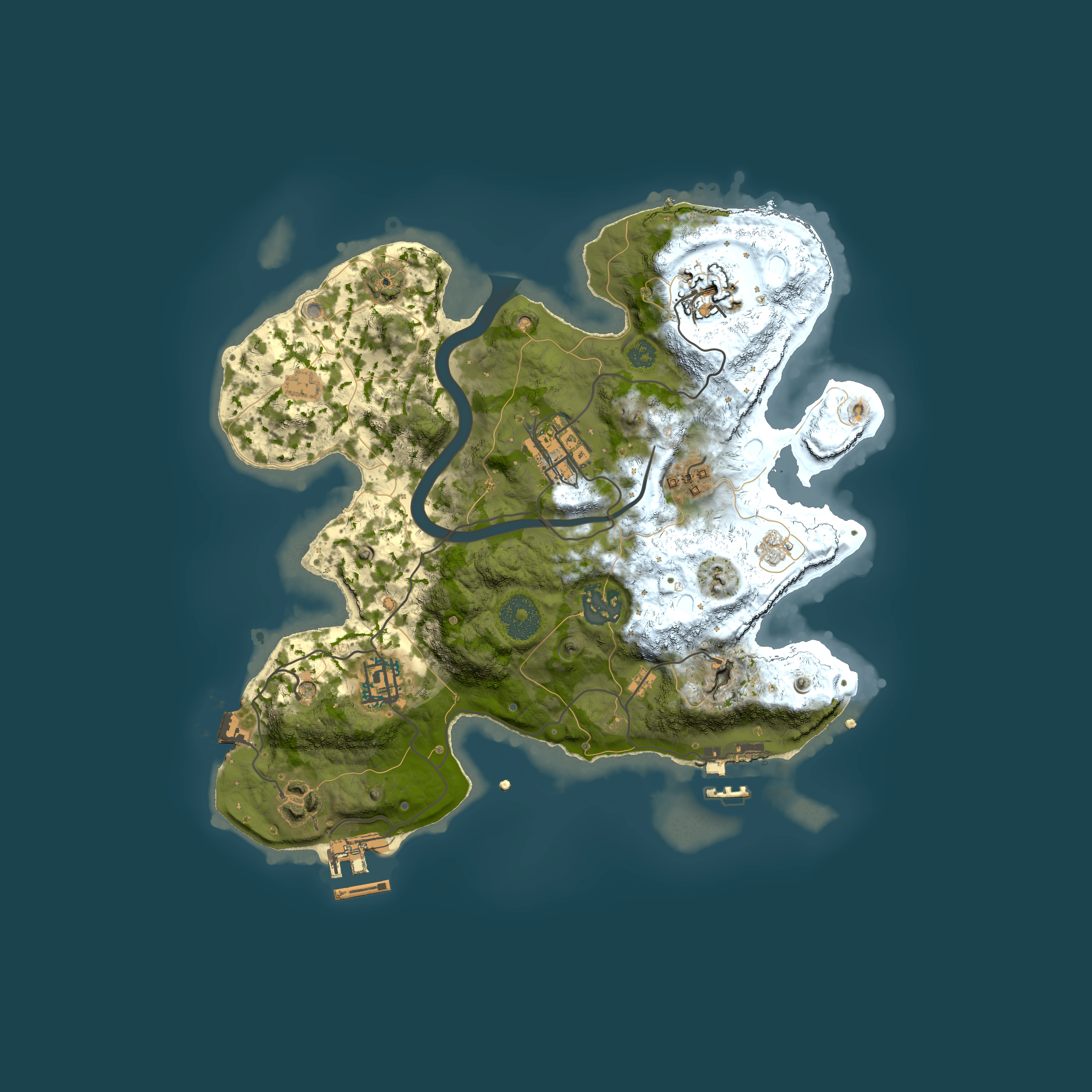 Full top-down render of Rust map seed 1583579796, 2900x2900m