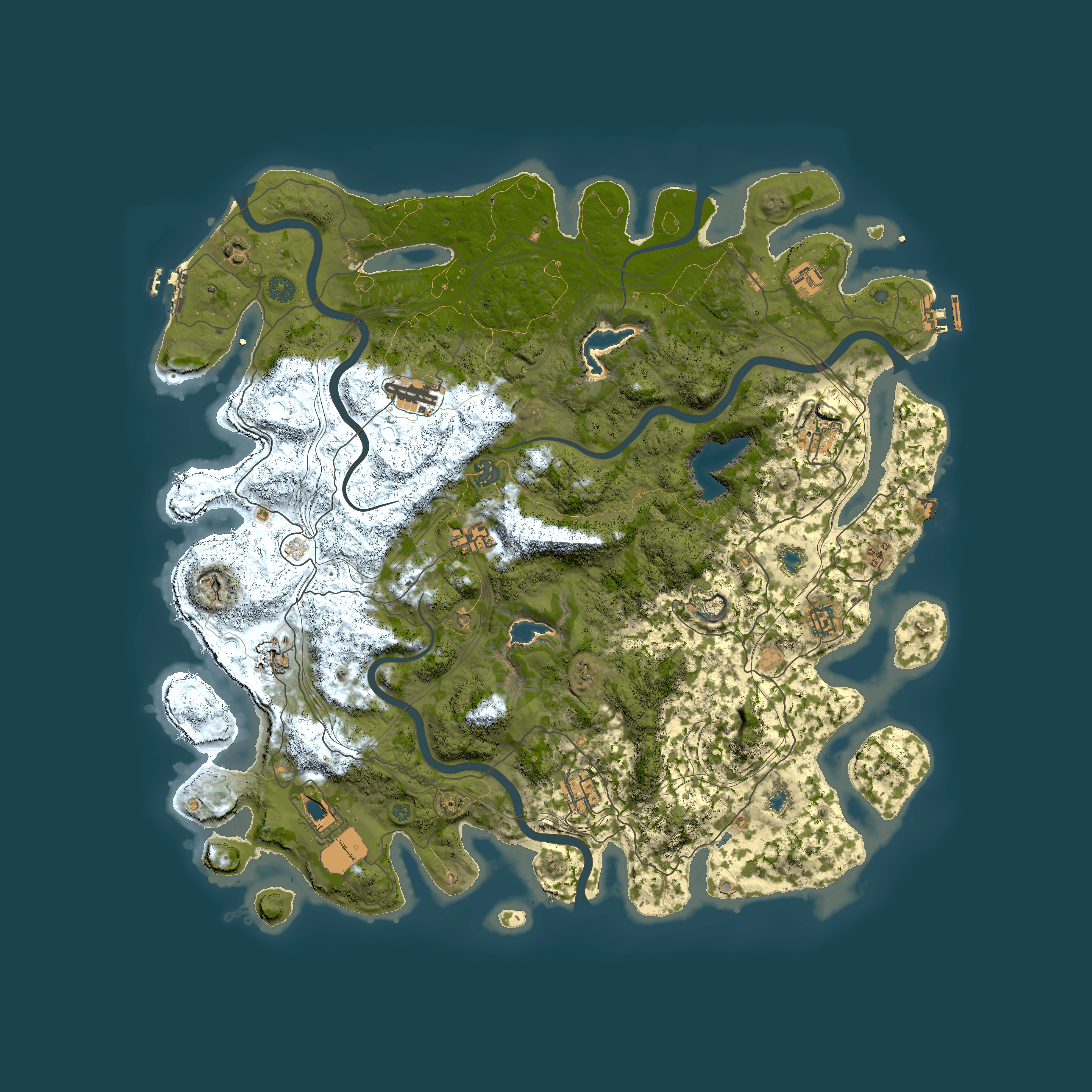 Full top-down render of Rust map seed 1917404951, 4800x4800m