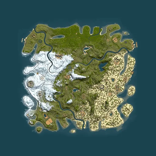 Rust map seed 1917404951, 4800x4800m top-down preview