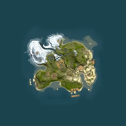 Rust map seed 365715675, 2200x2200m top-down preview