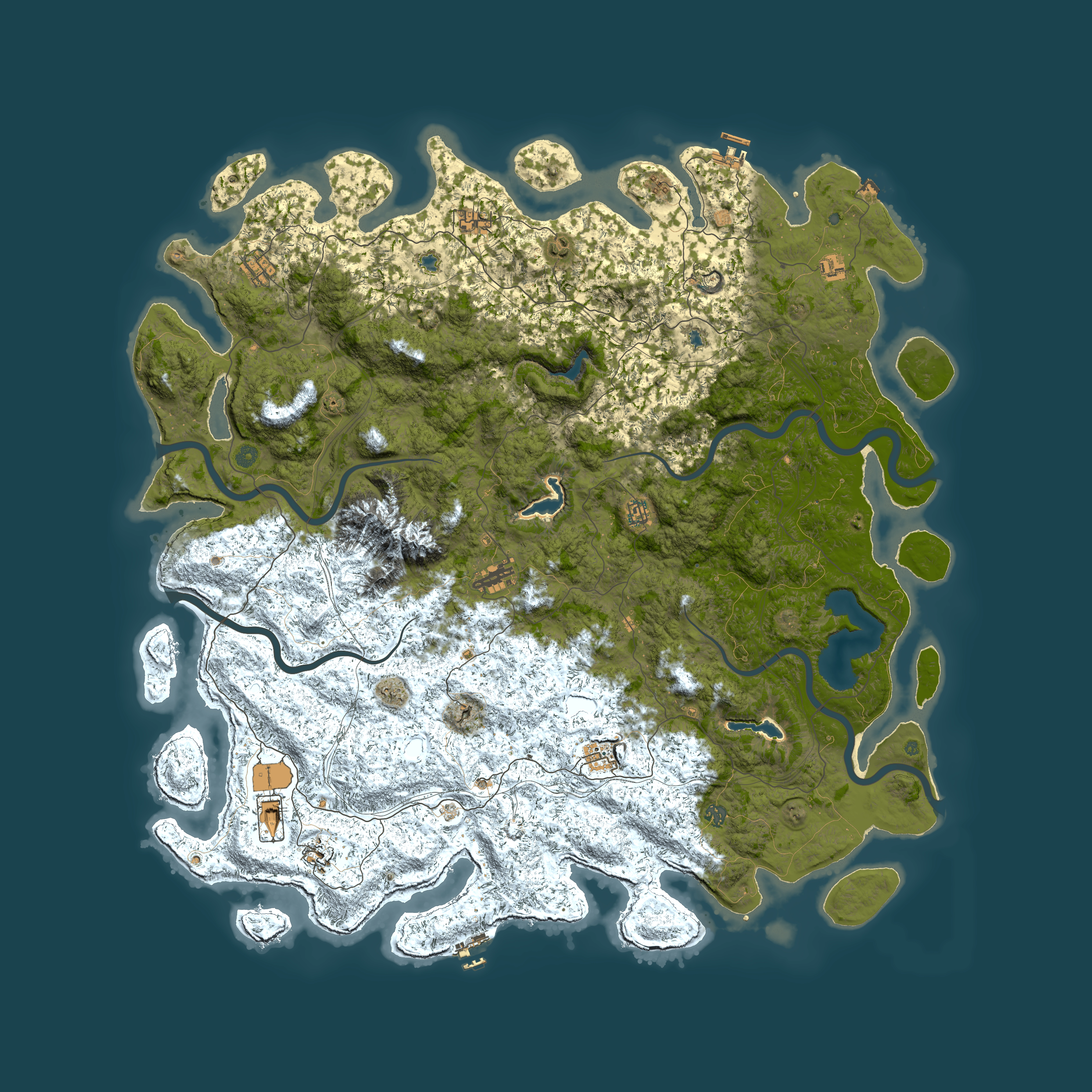 Full top-down render of Rust map seed 1552878276, 6000x6000m