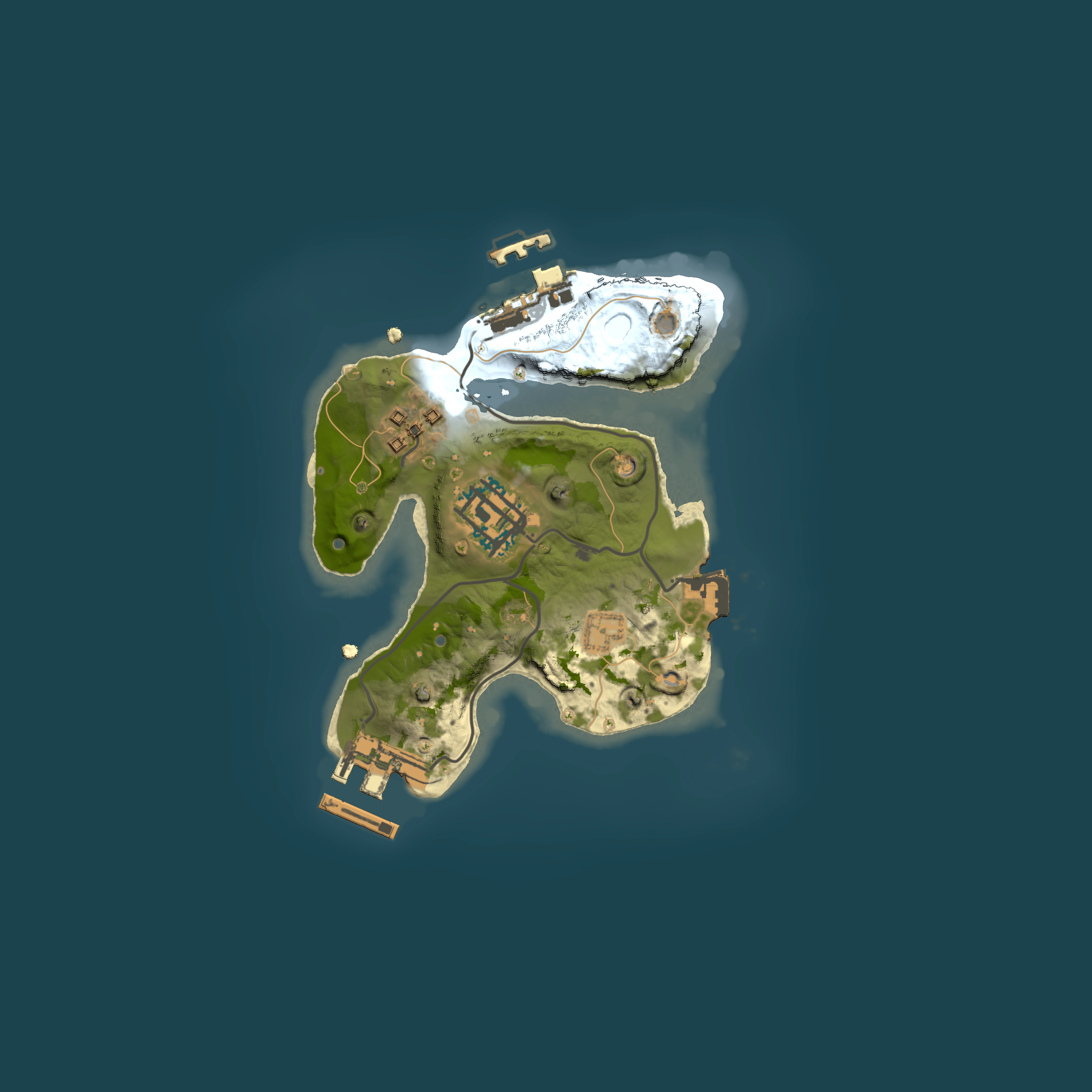 Full top-down render of Rust map seed 2096060669, 1800x1800m