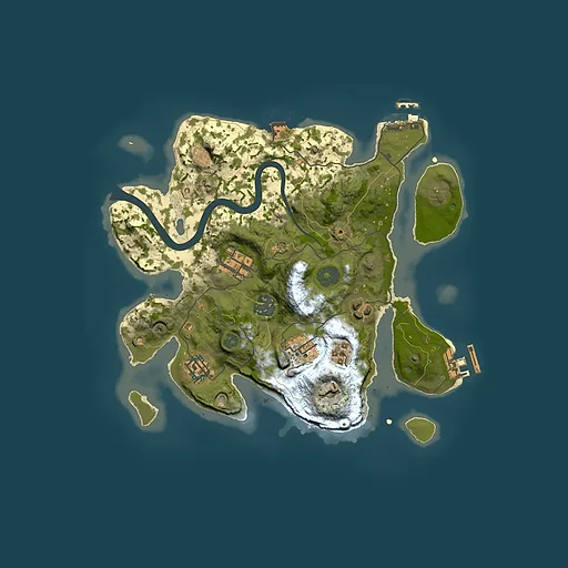 Rust map seed 1475454535, 2900x2900m top-down preview