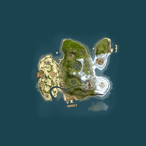 Rust map seed 2120283057, 2050x2050m top-down preview