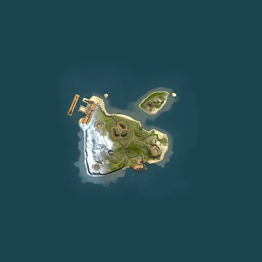 Rust map seed 707174665, 1500x1500m top-down preview