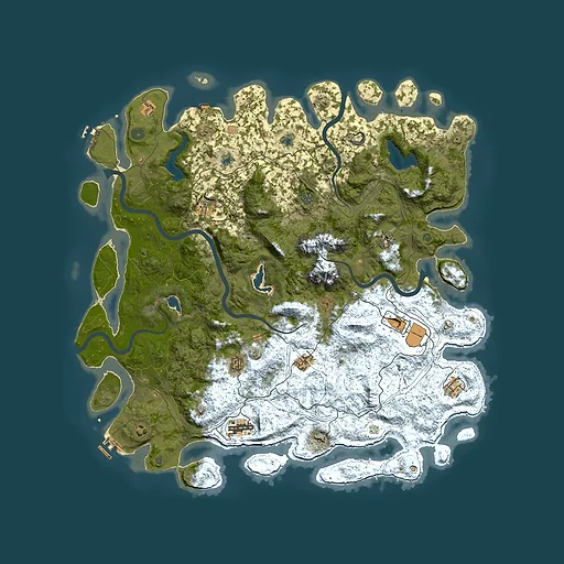 Rust map seed 1683657600, 5300x5300m top-down preview