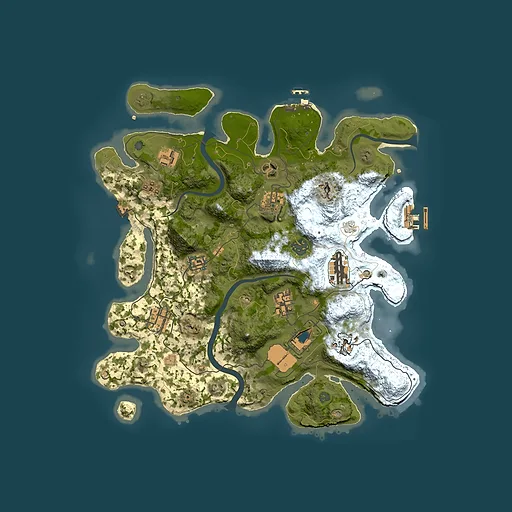 Rust map seed 1523797206, 3550x3550m top-down preview
