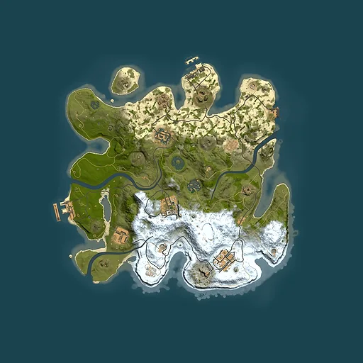 Rust map seed 1849654572, 3000x3000m top-down preview