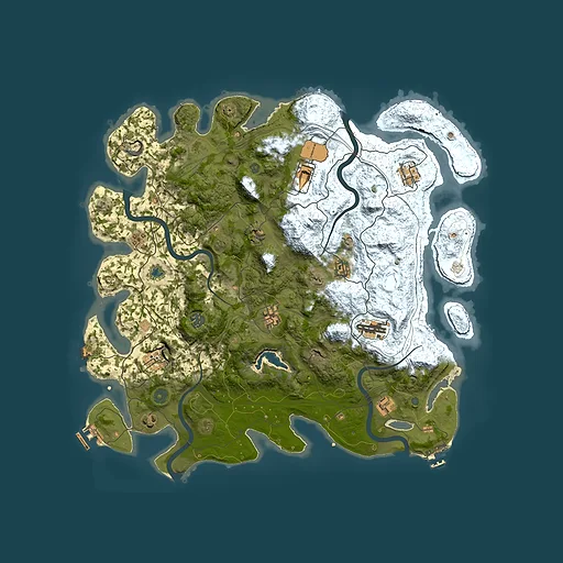 Rust map seed 315125947, 4450x4450m top-down preview