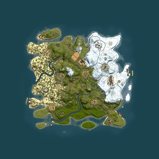Rust map seed 1749754430, 3700x3700m top-down preview