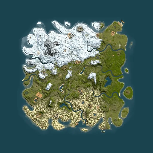 Rust map seed 1827089510, 5250x5250m top-down preview