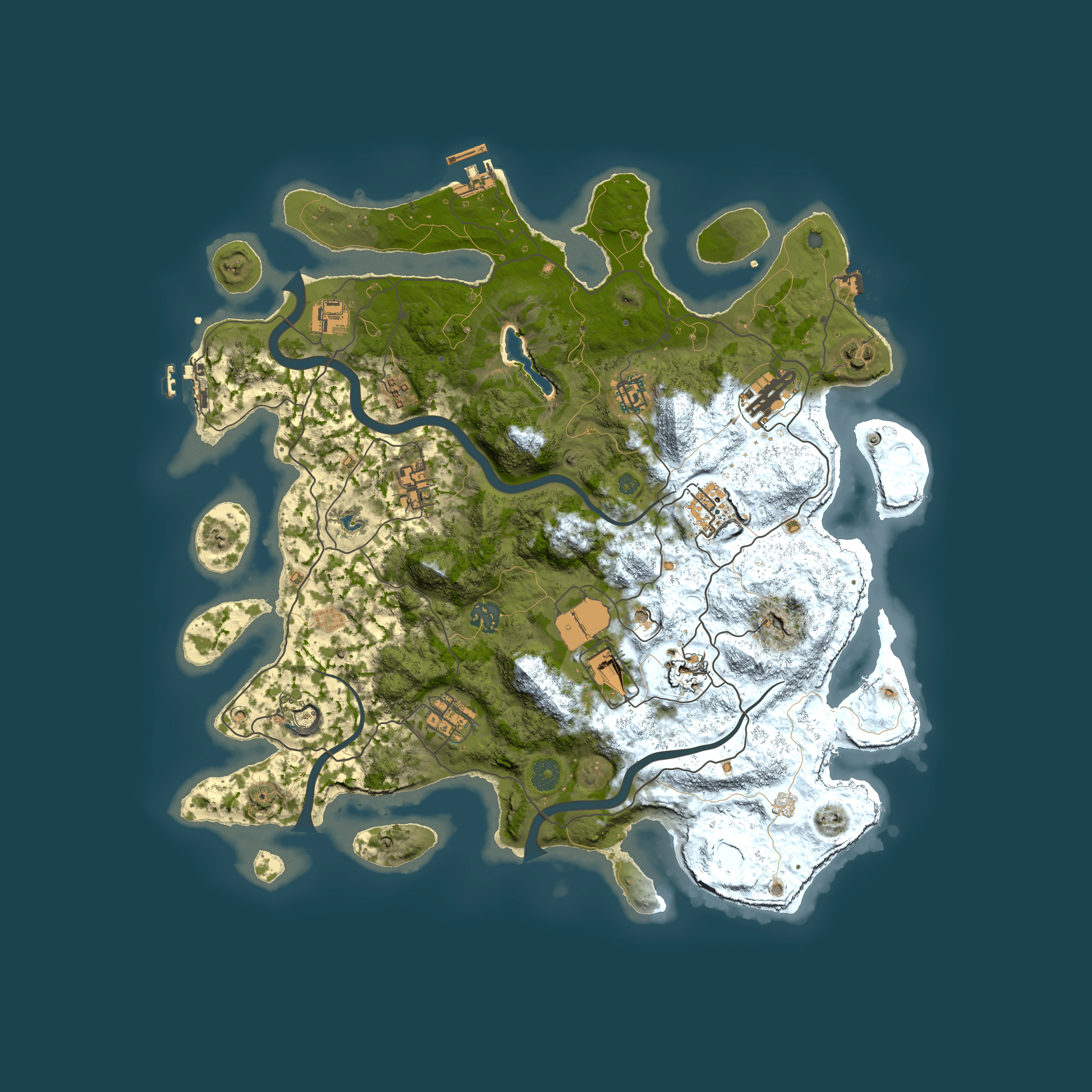 Full top-down render of Rust map seed 649533769, 4100x4100m