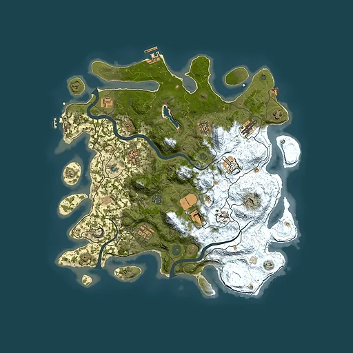 Rust map seed 649533769, 4100x4100m top-down preview