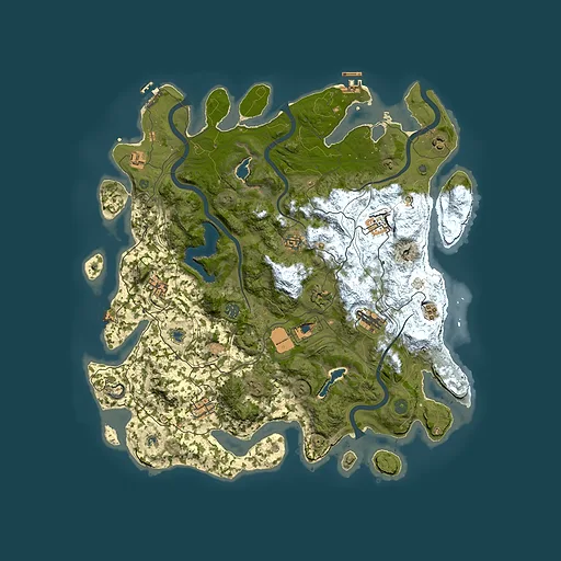 Rust map seed 276753891, 4500x4500m top-down preview