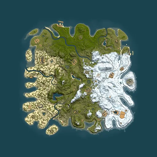 Rust map seed 31976261, 4750x4750m top-down preview