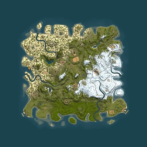 Rust map seed 1379322718, 4750x4750m top-down preview