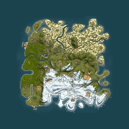 Rust map seed 1273648260, 4250x4250m top-down preview