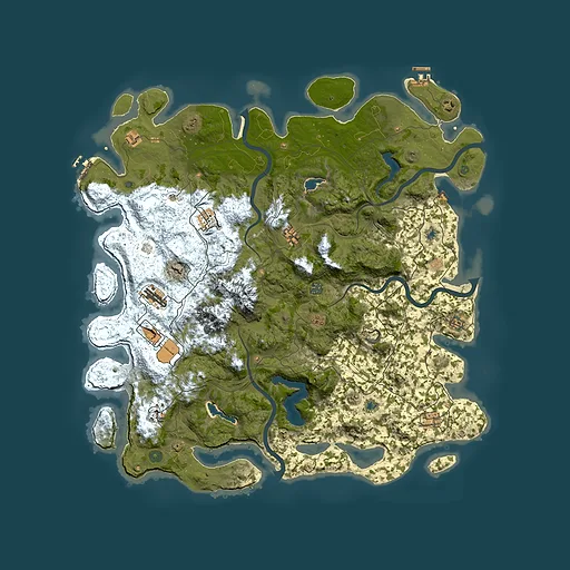 Rust map seed 193759436, 5150x5150m top-down preview