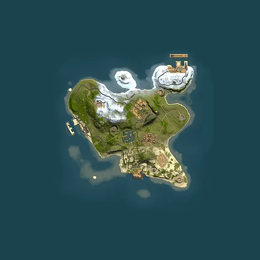 Rust map seed 388404981, 2000x2000m top-down preview