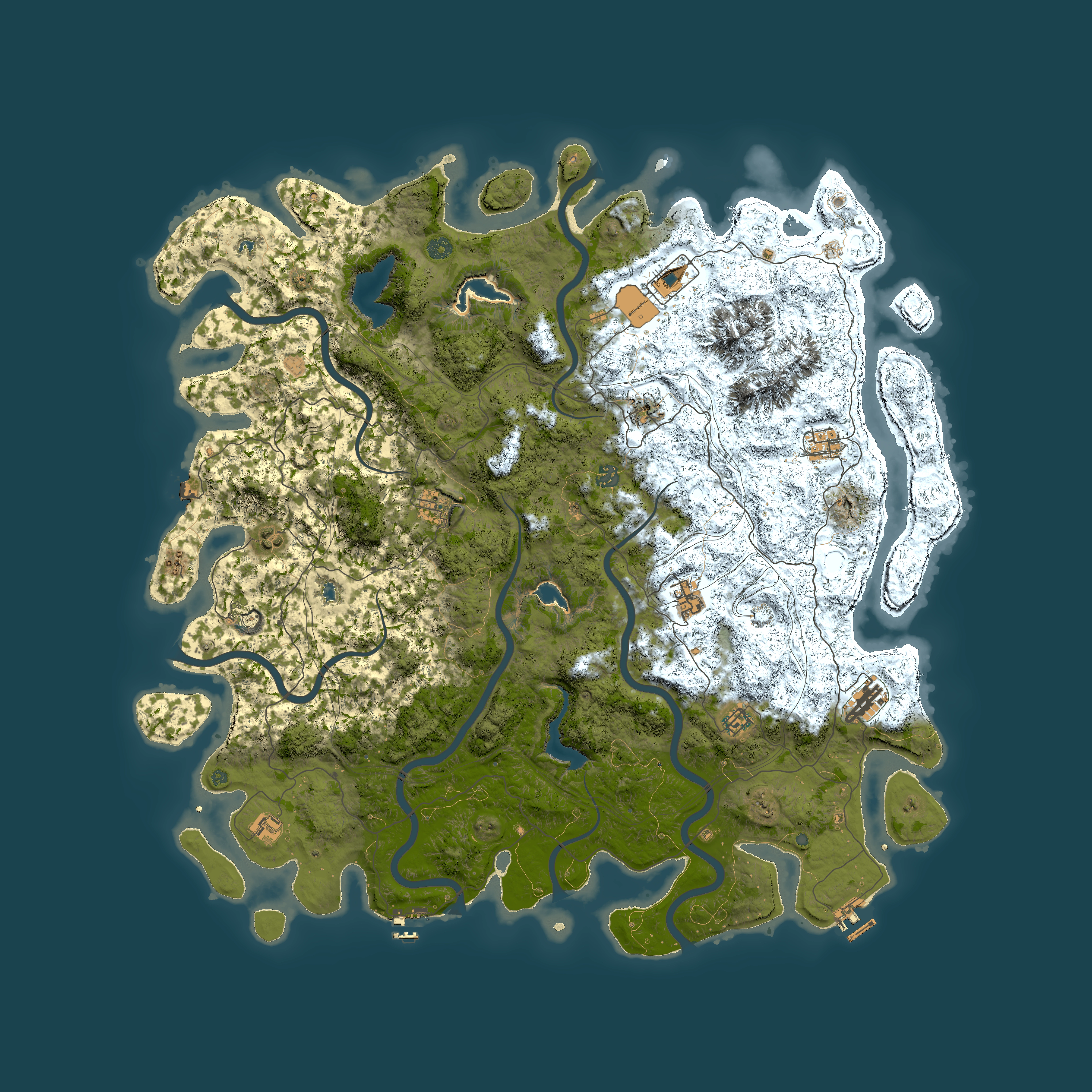 Full top-down render of Rust map seed 54331078, 5450x5450m