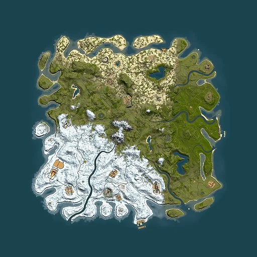 Rust map seed 654601161, 5400x5400m top-down preview