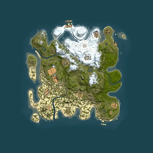 Rust map seed 765110602, 3550x3550m top-down preview