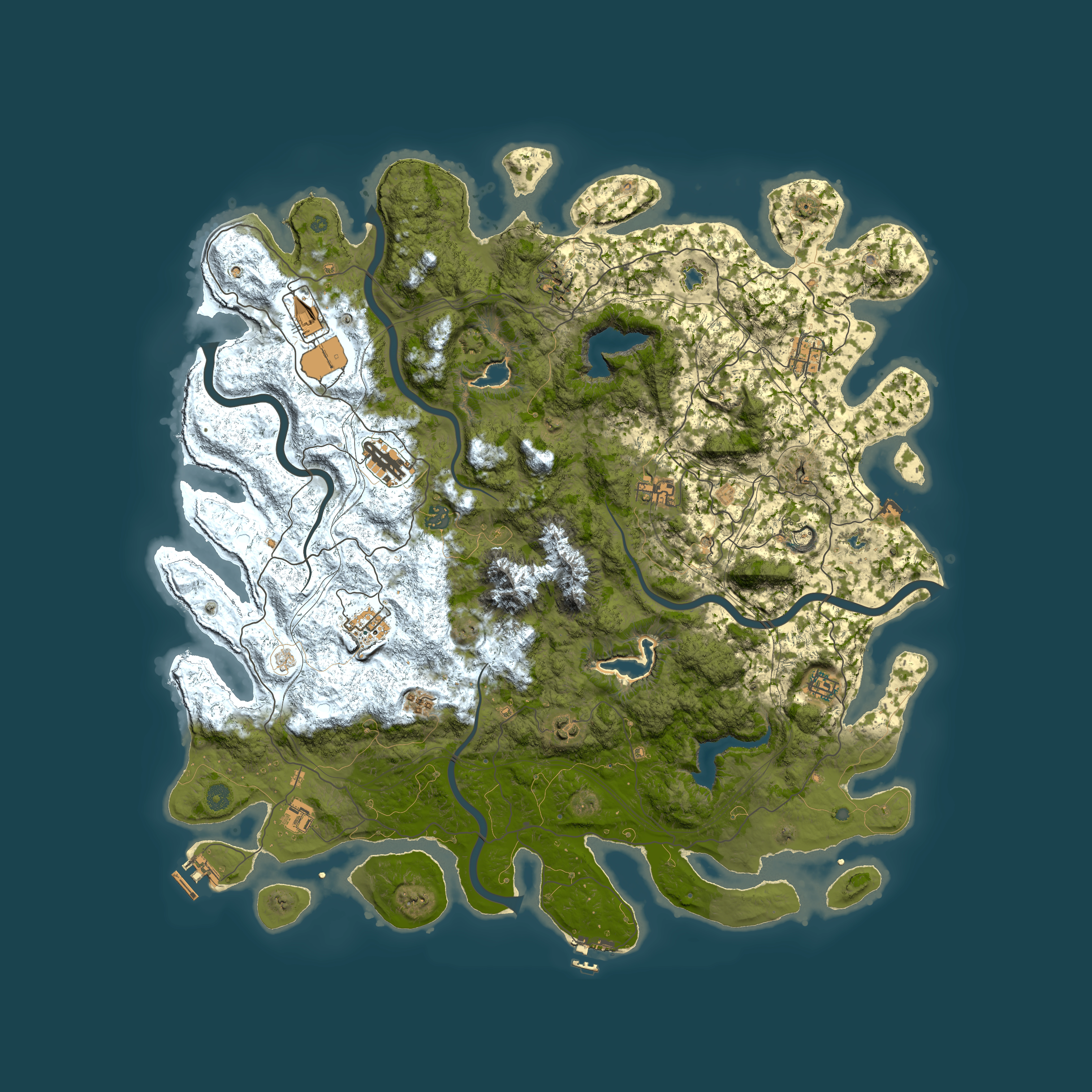 Full top-down render of Rust map seed 2138978864, 5050x5050m