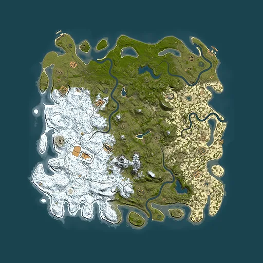 Rust map seed 1043190212, 5500x5500m top-down preview