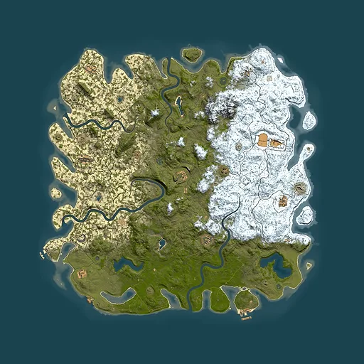 Rust map seed 908156467, 6000x6000m top-down preview