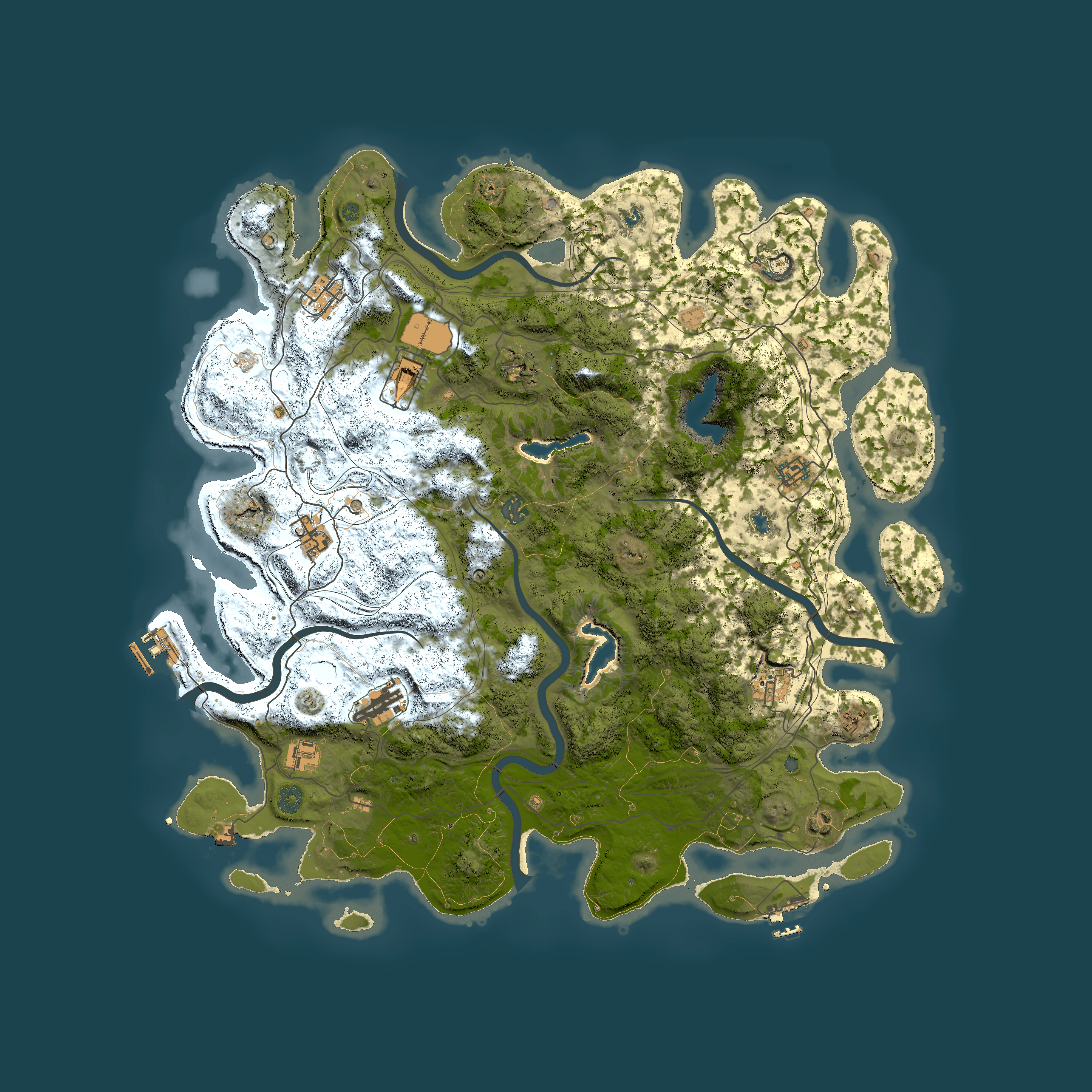 Full top-down render of Rust map seed 1202421453, 4750x4750m
