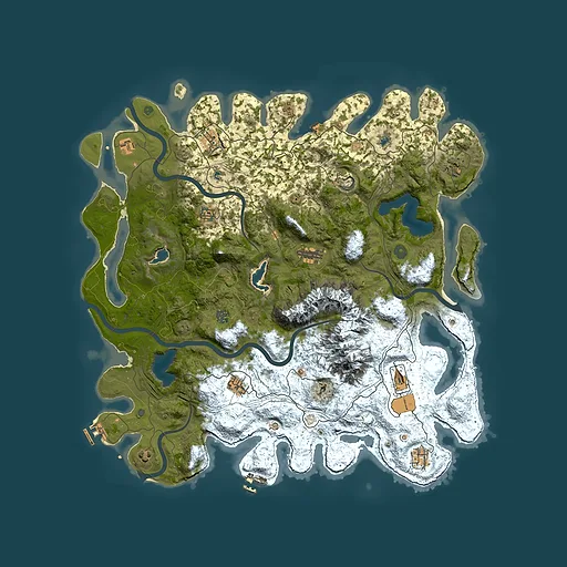 Rust map seed 1802206651, 5000x5000m top-down preview