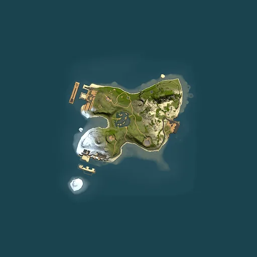 Rust map seed 1718076173, 1500x1500m top-down preview