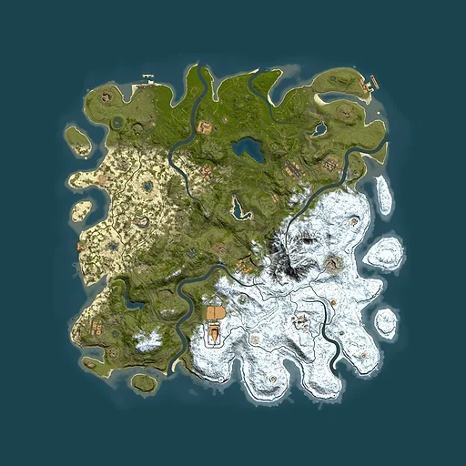 Rust map seed 347616569, 5050x5050m top-down preview