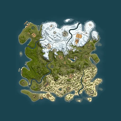 Rust map seed 422916905, 4250x4250m top-down preview