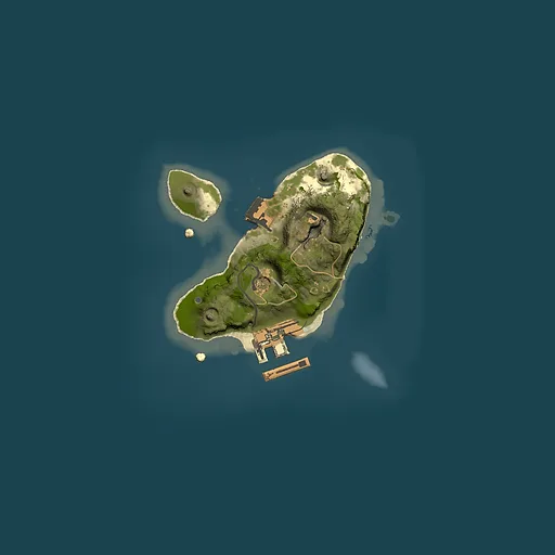 Rust map seed 87790135, 1500x1500m top-down preview