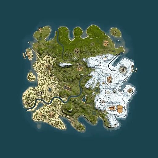 Rust map seed 280667440, 4150x4150m top-down preview