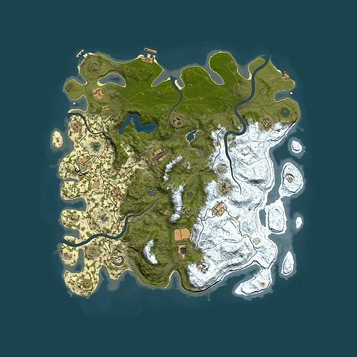 Rust map seed 1775824714, 4550x4550m top-down preview