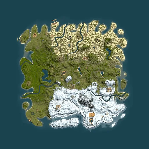 Rust map seed 1637519944, 5250x5250m top-down preview