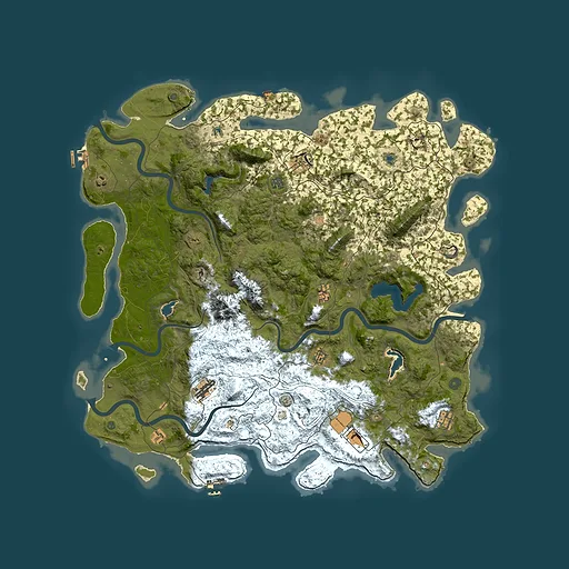 Rust map seed 1415915256, 5500x5500m top-down preview