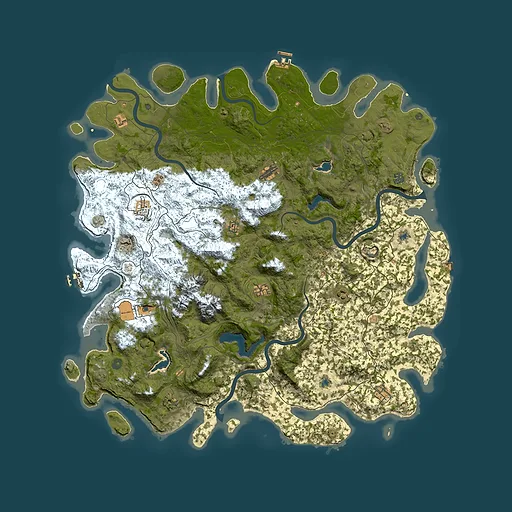 Rust map seed 662671719, 5650x5650m top-down preview